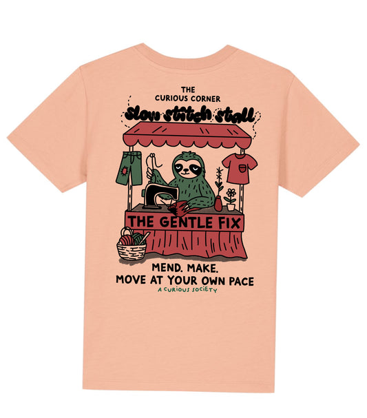 CURIOUS CORNER - SLOW STITCH SLOTH